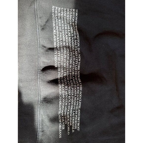 Justin Timberlake Man Of The Woods Tour 2018 Hoodie Black Large Timberlake - Picture 3 of 11